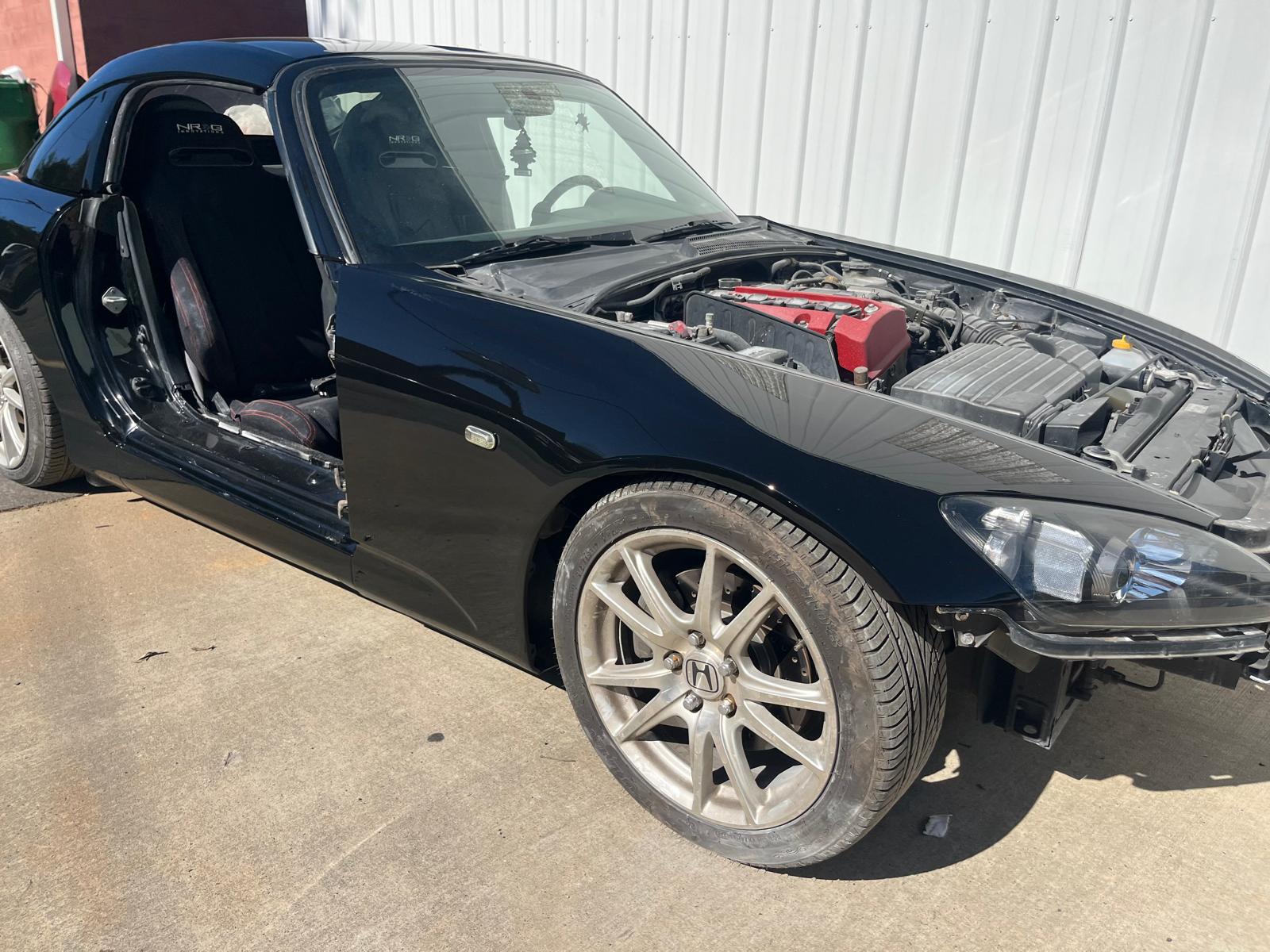 Honda S2000 — Front-End Rebuild — before repair (placeholder photo)